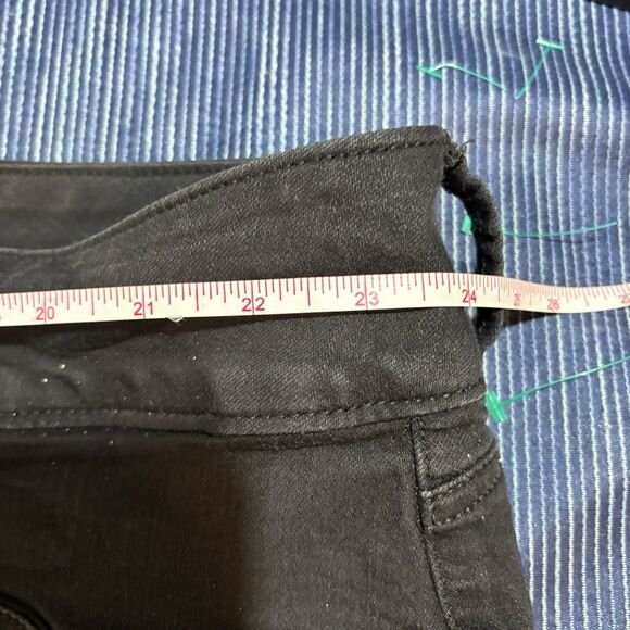 Torrid Black Jeggings Women 28T Tall Plus Size Skinny Stretch Denim Jeans - Picture 6 of 9